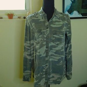 Express the Boyfriend shirt Camouflage